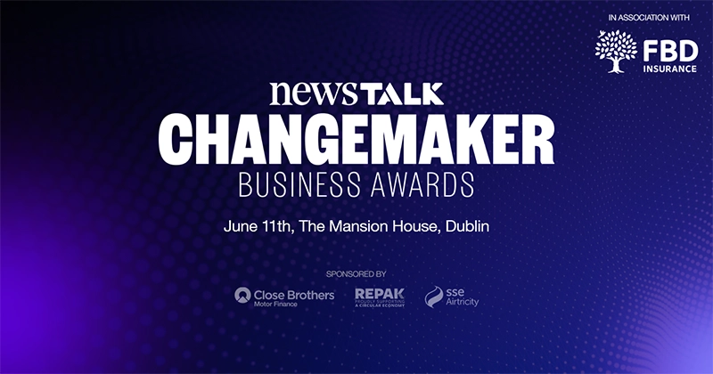 newstalk changemaker business award shortlisted